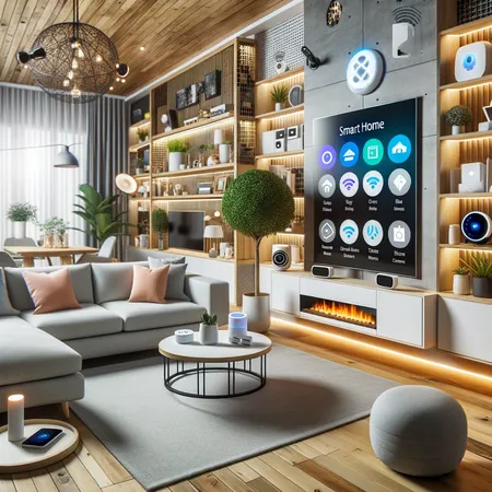 Descubre dispositivos domóticos que optimizan tu hogar. Controla iluminación, climatización y seguridad con una sola plataforma.