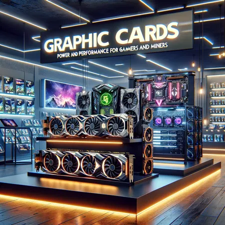 Encuentra tarjetas gráficas diseñadas para juegos y minería criptográfica. Excelencia en rendimiento y diseño.