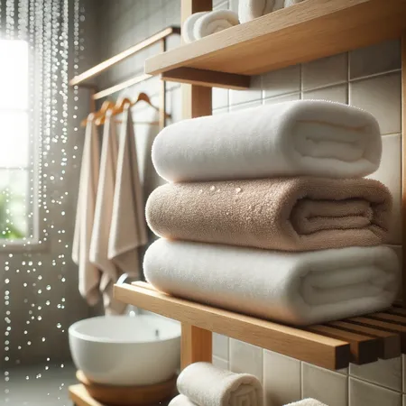 Toallas suaves y de alta calidad para tu hogar. Compra ahora y disfruta de comodidad y estilo.